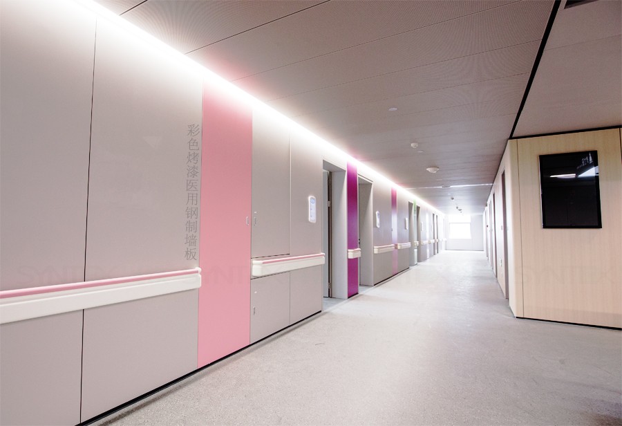彩色烤漆医用钢制墙板.jpg