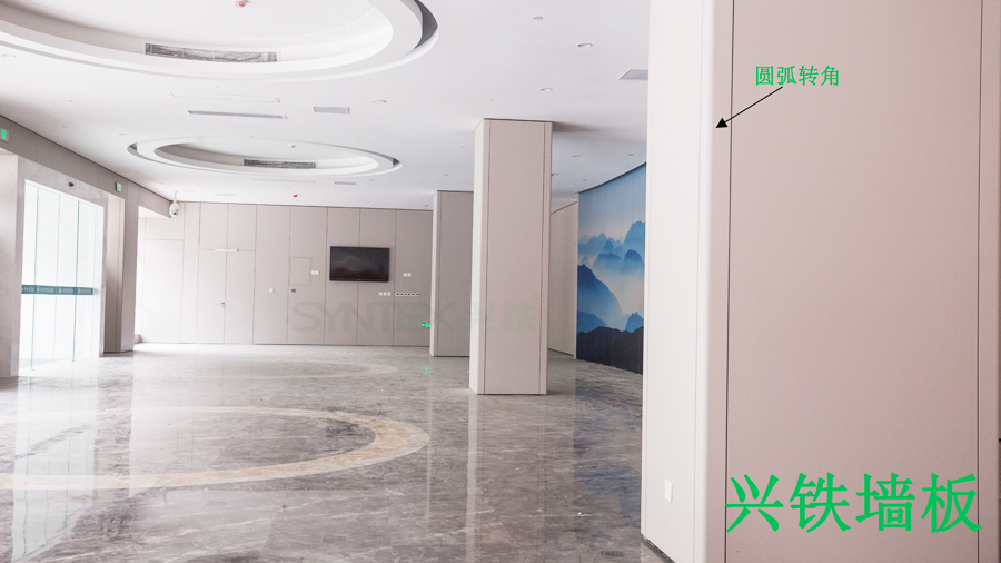 完美（中国）钢制墙板整体包柱处理