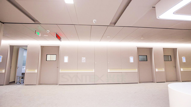 成都完美(中国)与资阳儿童医院合作案例 医院专用护墙板